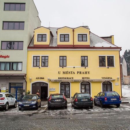 Hotel U Mesta Prahy Náchod Exterior foto